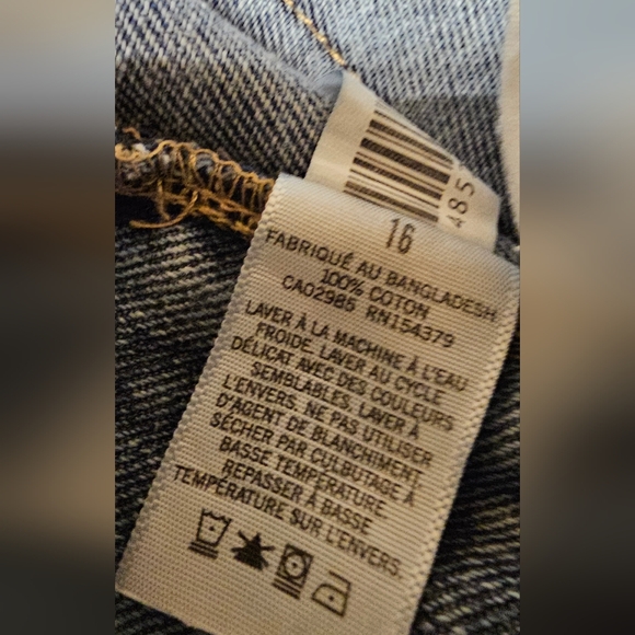 Distressed Aeropostale boyfriend jeans,Sz16 V-G - Picture 7 of 10